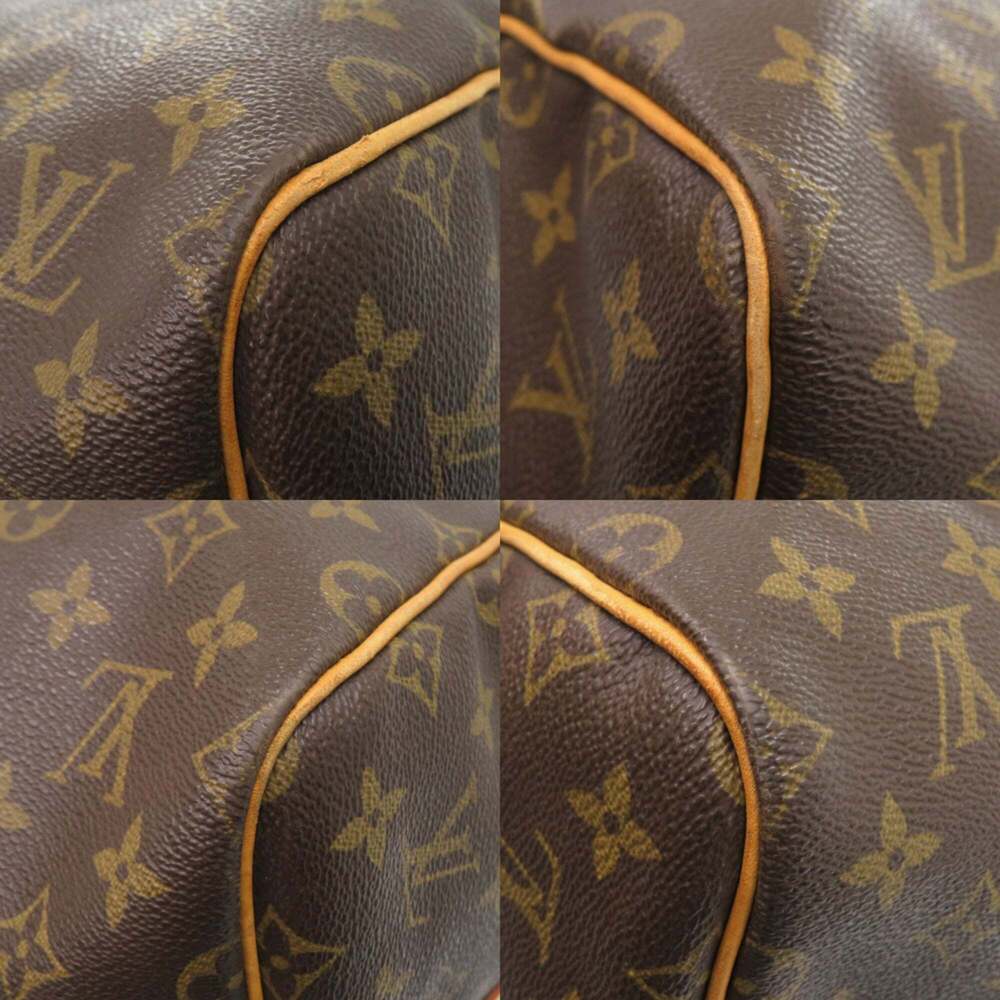 LOUIS VUITTON Authentic Brown Monogram Boston Bag - Picture 4 of 10